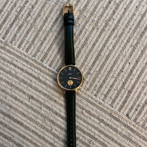 Fossil Women’s Watch—dark green and gold